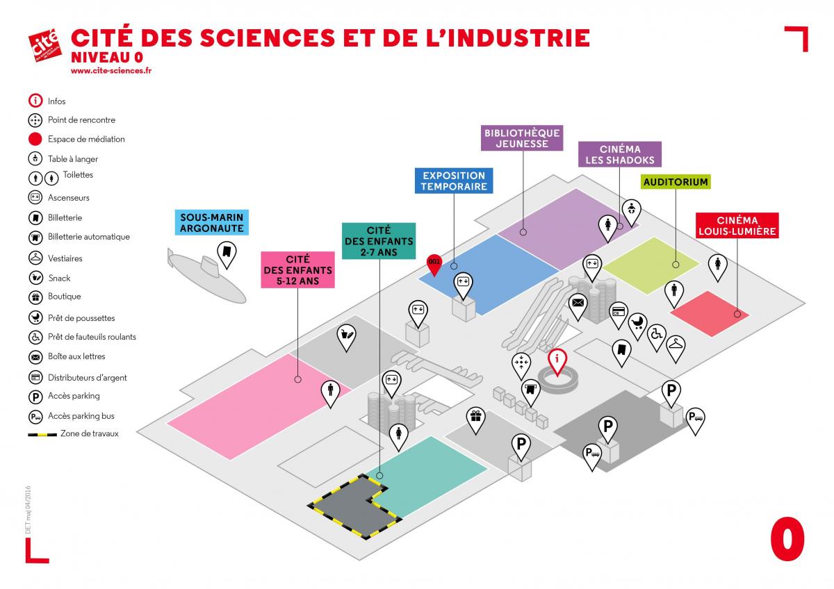 Bản đồ của Đường phố của Khoa học et de l Lyon