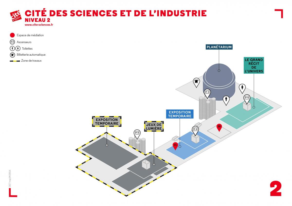 Bản đồ của Đường phố của Khoa học et de l Lyon Cấp 2