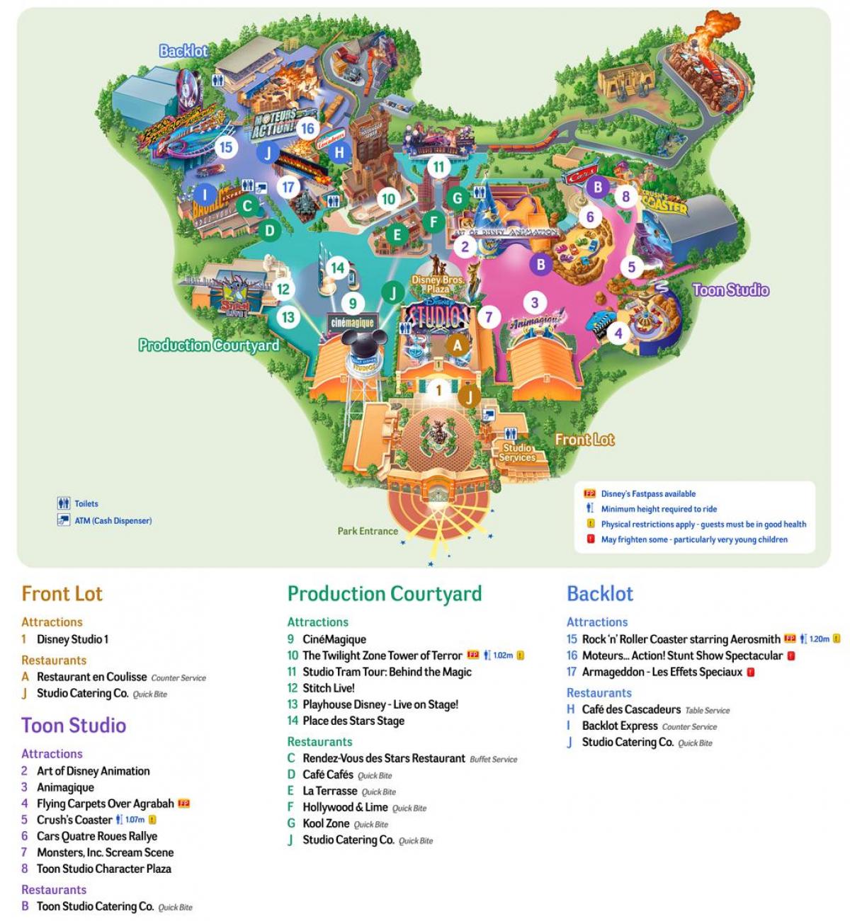 Bản đồ của Hãng Disney