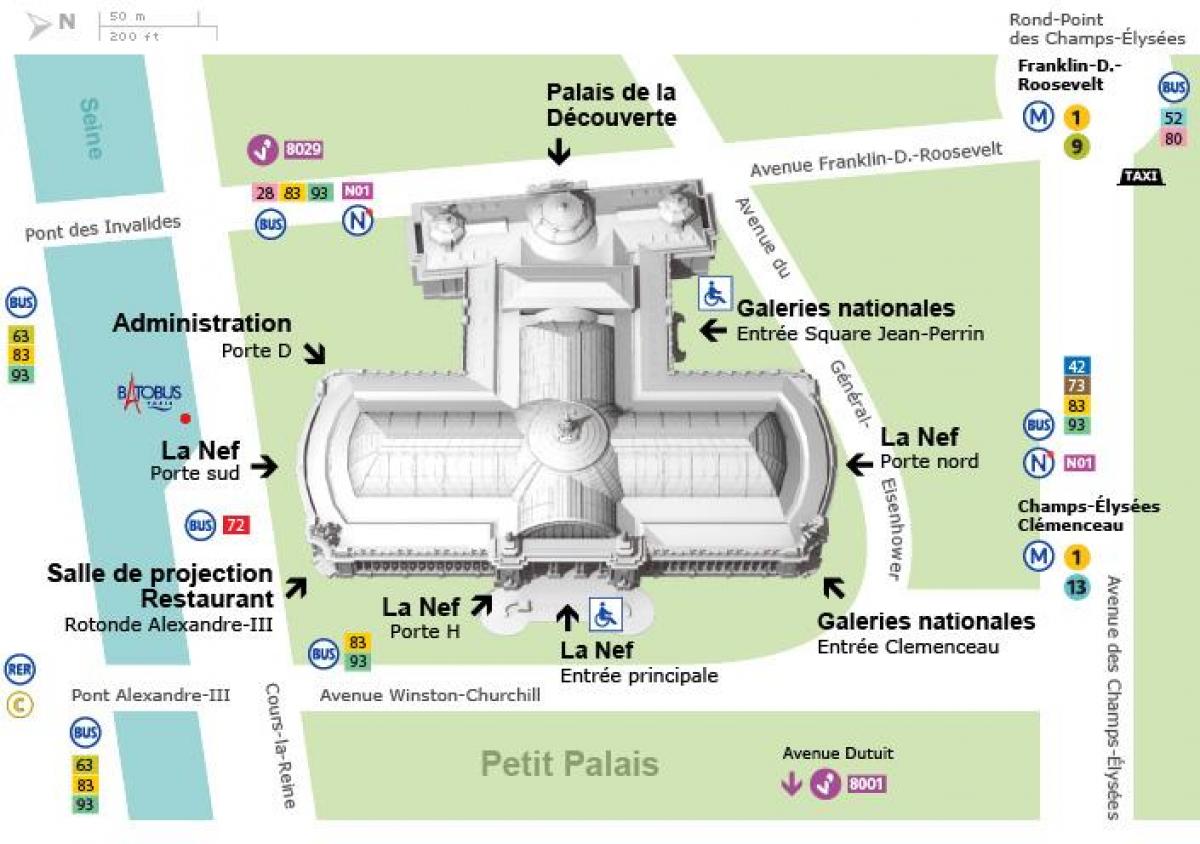Bản đồ của Grand Paris