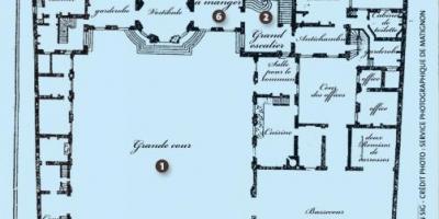 Bản đồ của Khách sạn Matignon