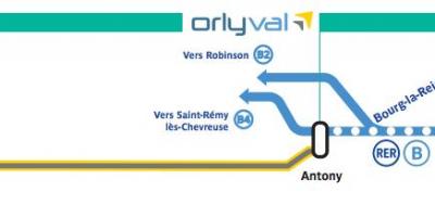 Bản đồ của OrlyVal