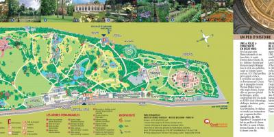 Bản đồ của Parc de Bagatelle