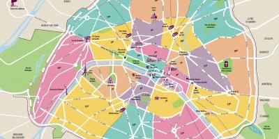 Bản đồ của Paris