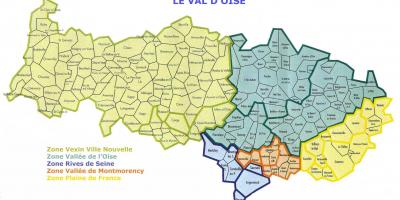 Bản đồ của Val-d ' Oise